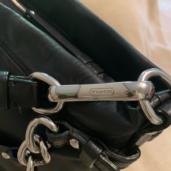 Coach Black soft Leather Shoulder Bag - Picture 3 of 11